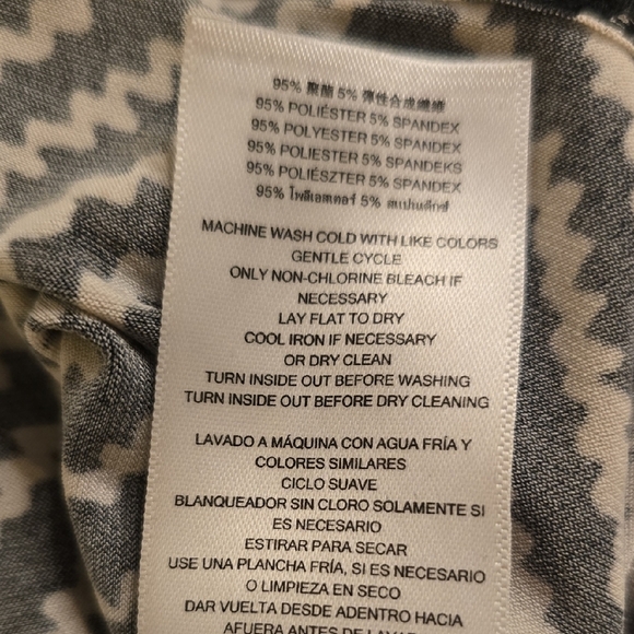 Michael Kors Monochrome Patterned Midi Dress - Picture 13 of 15